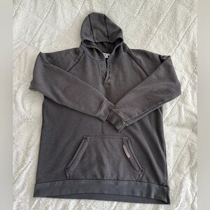 Tyndale FR Button up Hoodie Sweatshirt Mens XL TALL Fire Resistant Wear